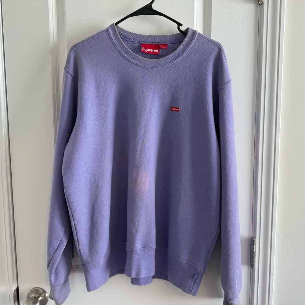 Supreme small box logo sweater